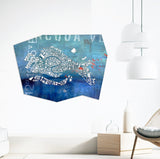 Venice hand-painted | H 60-W 82 cm | Unique Piece